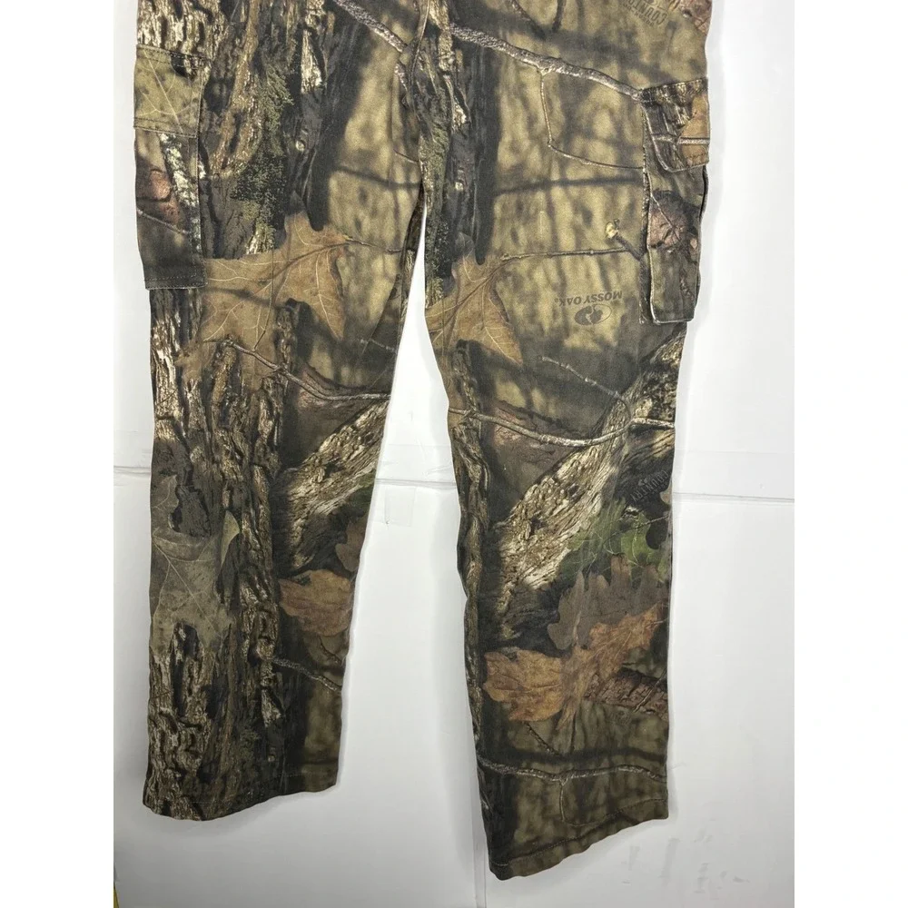 Mossy‎ Oak Kids Camo Cargo Pants Outdoor Hunting Fishing Size XXL